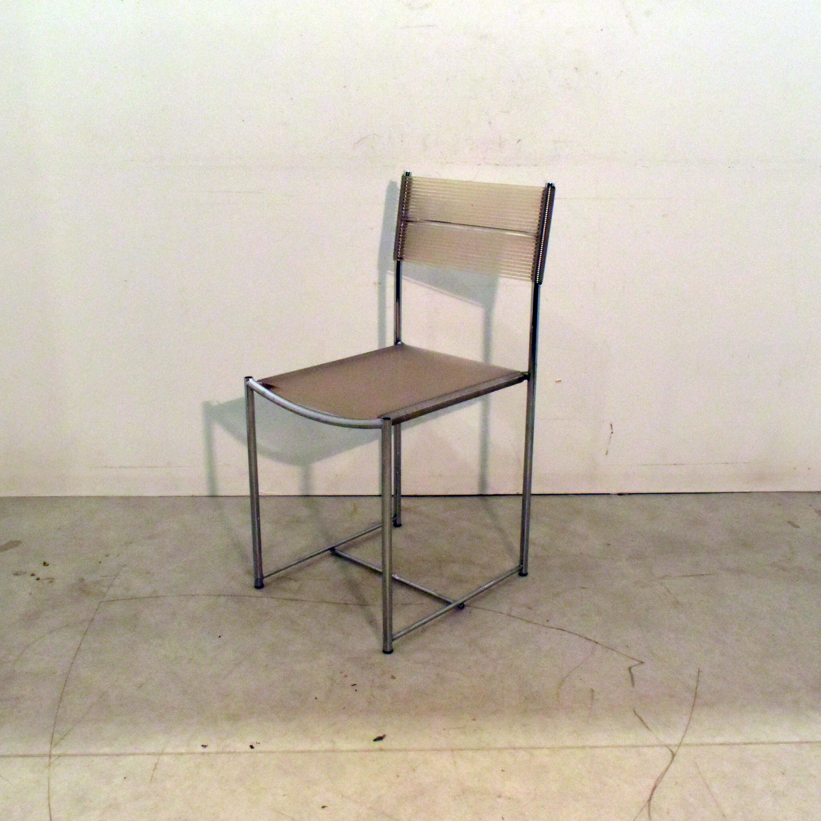 Voir photo 5 de Paire de Chaises Spaghetti n°101 - Giandomenico Belotti (1922 - 2004) - Alias® Paire de Chaises Spaghetti n°101 - Giandomenico Belotti (1922 - 2004) - Alias® reconditionné photo 5