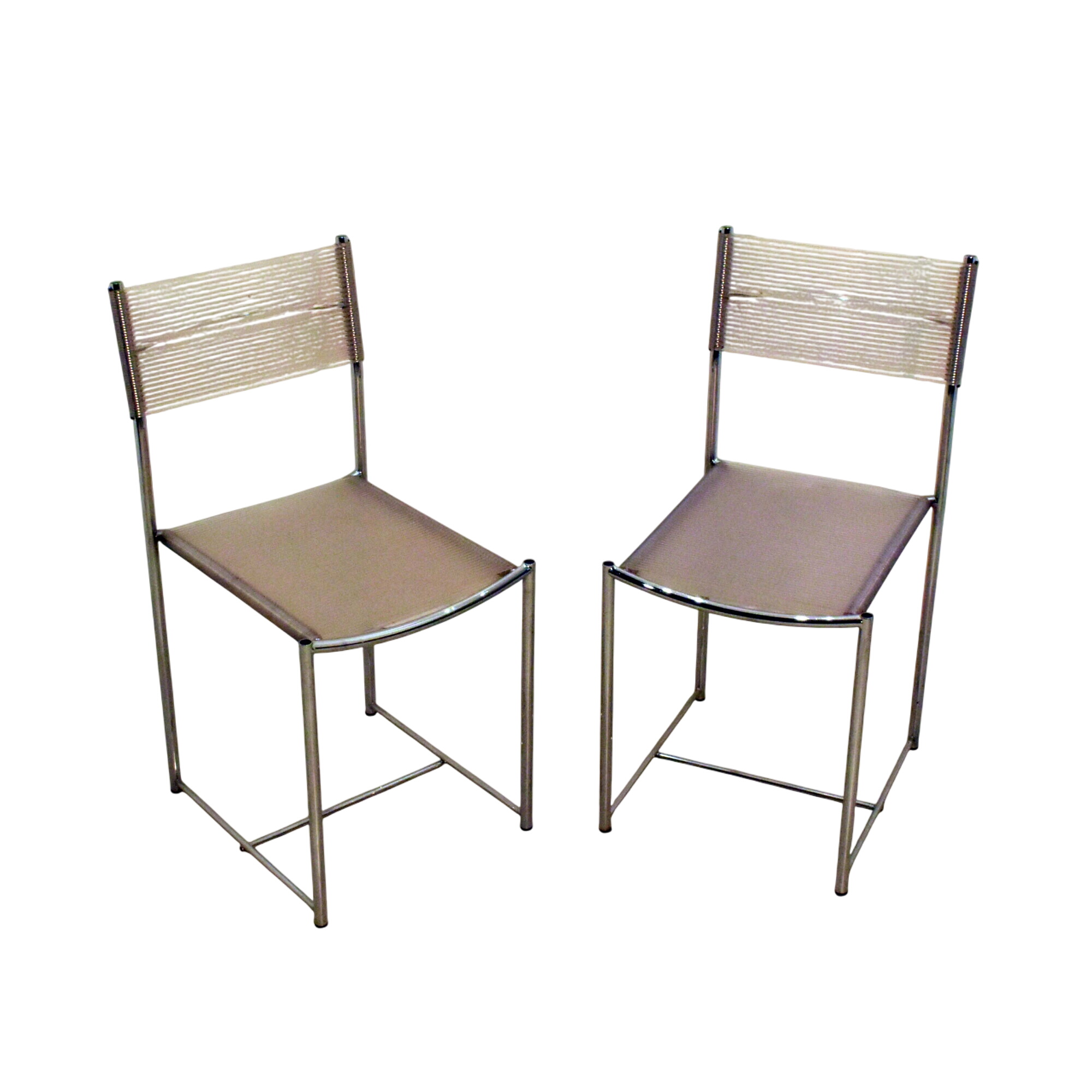 Acheter Paire de Chaises Spaghetti n°101 - Giandomenico Belotti (1922 - 2004) - Alias® - 199,50 € Paire de Chaises Spaghetti n°101 - Giandomenico Belotti (1922 - 2004) - Alias® reconditionné disponible sur Label Emmaüs