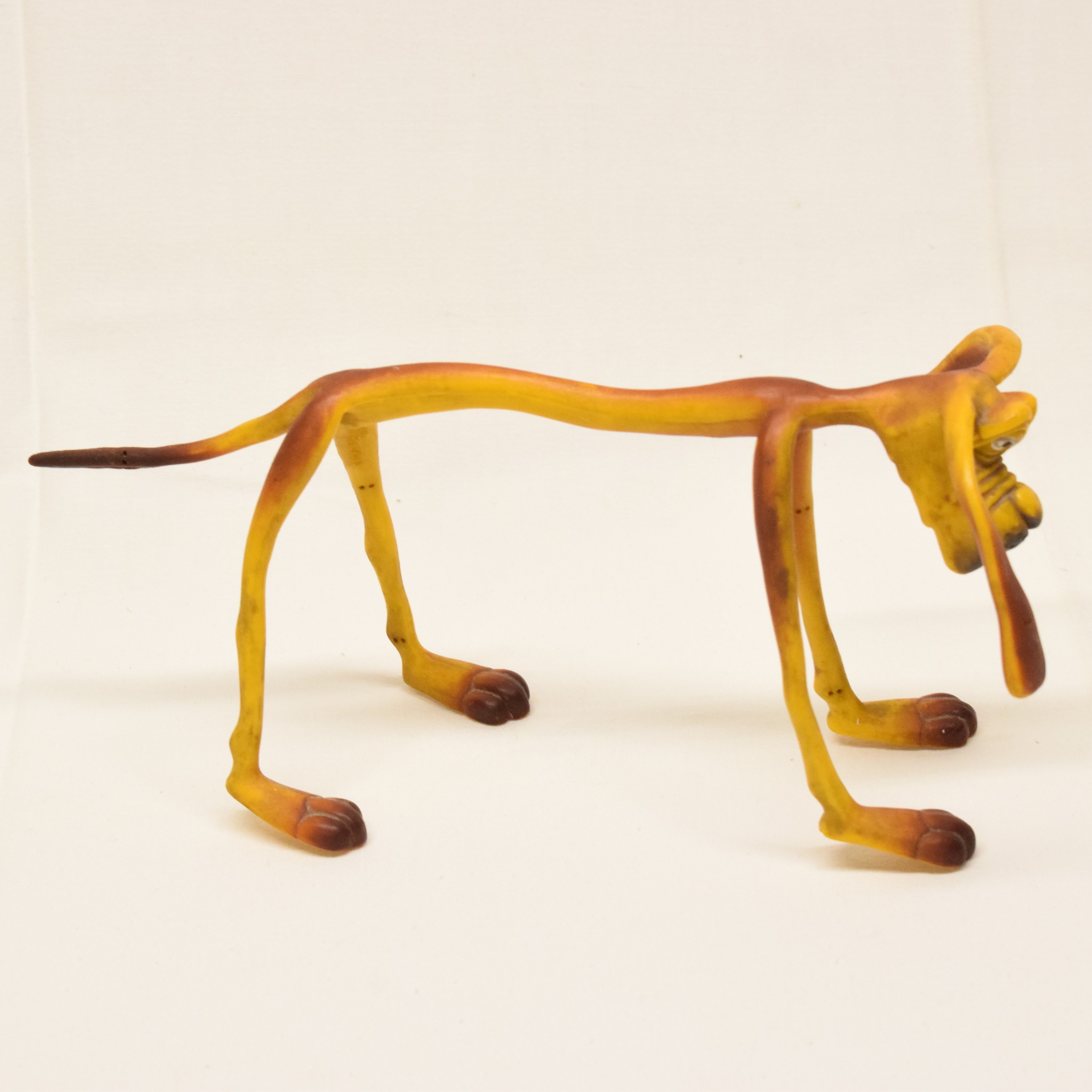 Voir photo 5 de Paire de jouets en gomme souple sur armature fil de fer chien et cheval BRABO années 70 Paire de jouets en gomme souple sur armature fil de fer chien et cheval BRABO années 70 État correct reconditionné photo 5