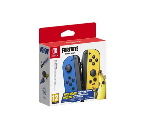 Paire de Manettes Joy-Con Nintendo Switch Edition Fortnite État correct reconditionné disponible sur Fnac