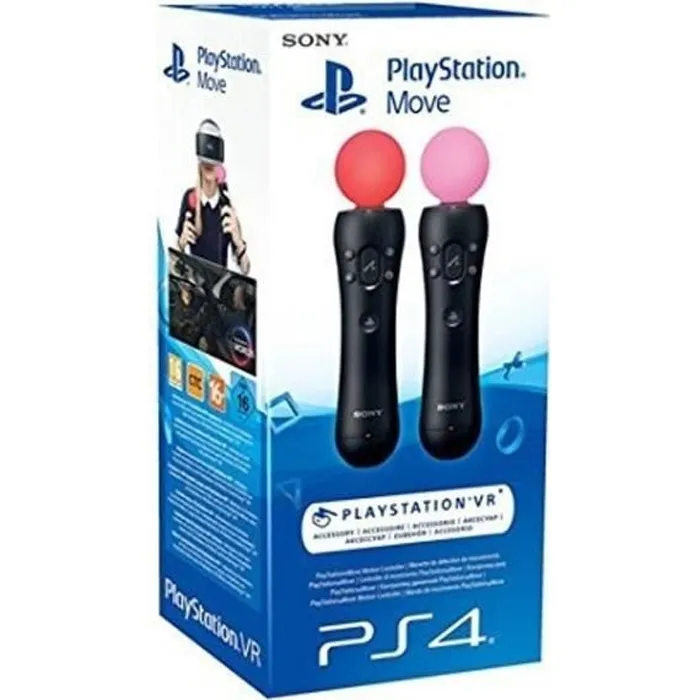 Paire de Manettes PlayStation Move 4.0 - PlayStation Officiel Reconditionné - 59,42 € Paire de Manettes PlayStation Move 4.0 - PlayStation Officiel Reconditionné Sony Interactive Entertainment reconditionné disponible sur Cdiscount Seconde Vie