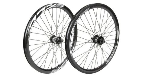 Paire de roues bmx excess xlc 3 cruiser 24     10 mm   36 trous noir Parfait état reconditionné (offre indisponible)