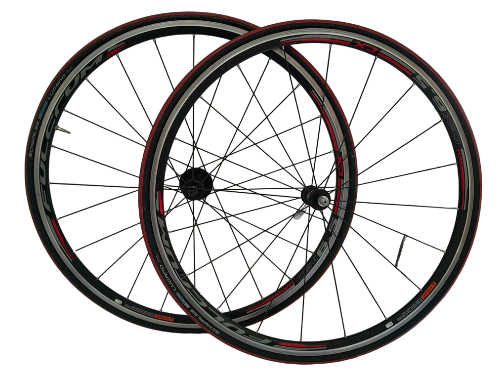 Paire de roues de vélo Fulcrum CEX 6.5 Parfait état - 180,00 € Paire de roues de vélo Fulcrum CEX 6.5 Parfait état reconditionné disponible sur Label Emmaüs