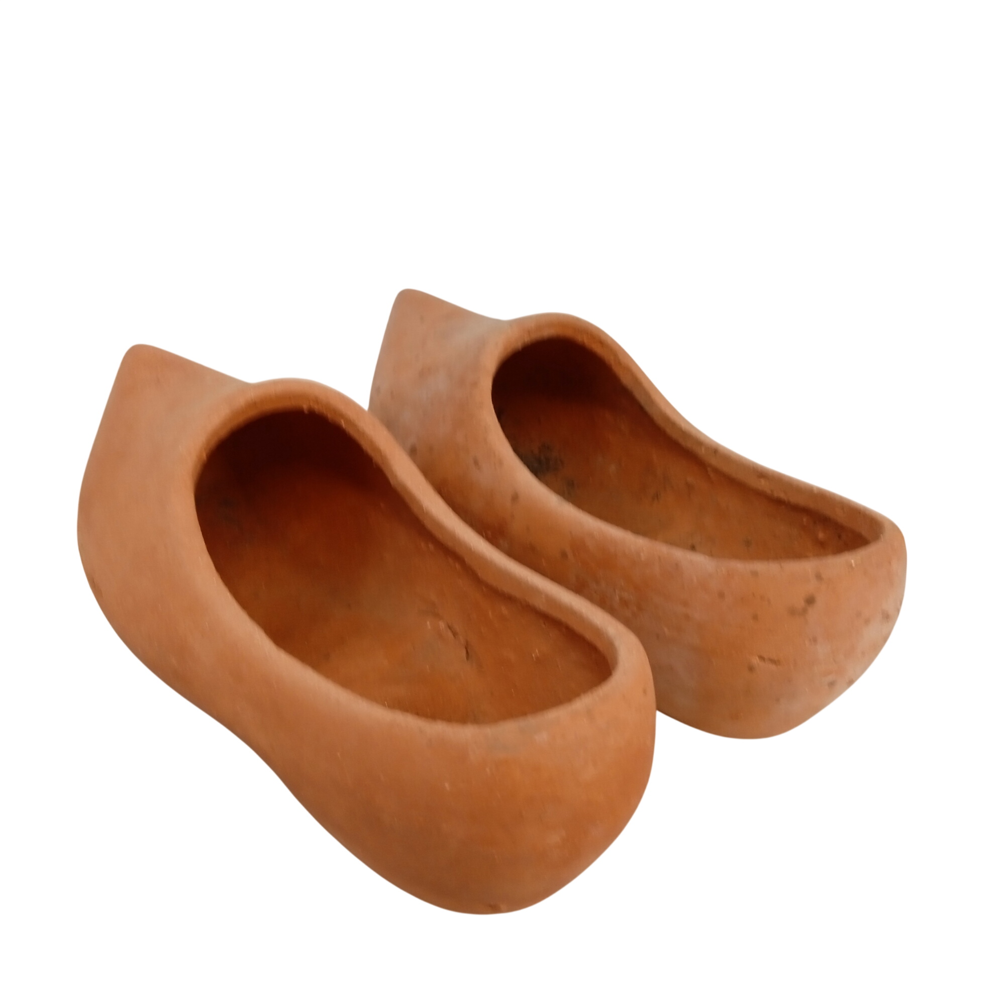 Acheter Paire de sabots en terre cuite Bon état - 10,40 € Paire de sabots en terre cuite Bon état reconditionné disponible sur Label Emmaüs