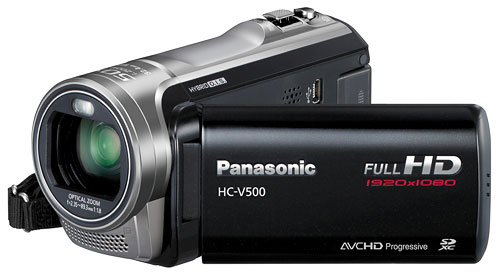 Panasonic HC-V500 - Caméscope - 1080p - 1.5 MP - 38x zoom optique - carte Flash - noir État correct Panasonic reconditionné disponible sur Fnac