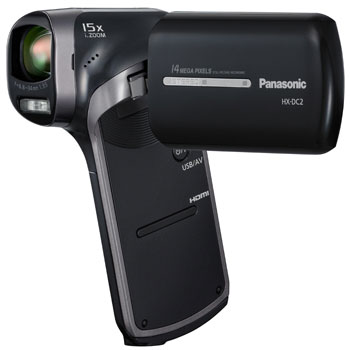 Panasonic HX-DC2 - Caméscope - 1080p - 14.4 MP - 5x zoom optique - carte Flash - gris État correct Panasonic reconditionné disponible sur Fnac