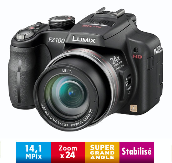 Panasonic Lumix DMC-FZ100 EF-K Noir État correct reconditionné disponible sur Fnac
