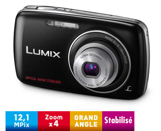 Panasonic Lumix DMC-S1EF-K Noir État correct Panasonic reconditionné disponible sur Fnac
