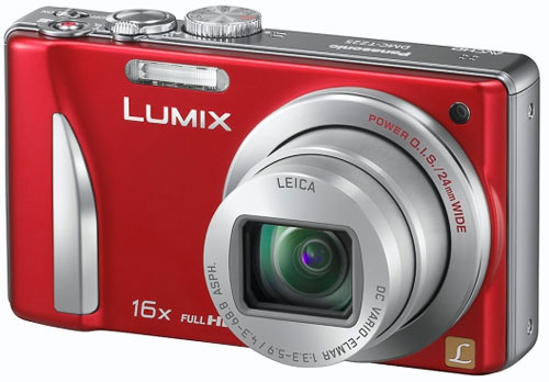 Panasonic Lumix DMC-TZ25 EF-R Rouge État correct Panasonic reconditionné disponible sur Fnac