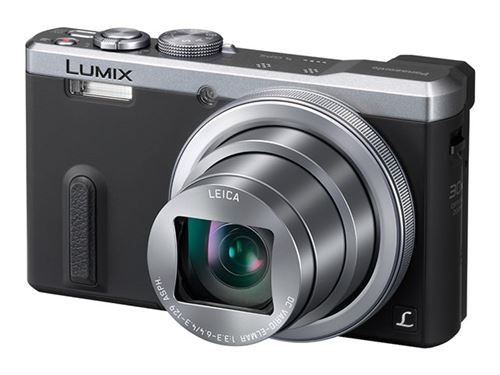 Panasonic Lumix DMC-TZ61 - Appareil photo numérique - compact - 18.1 MP - 30x zoom optique - Leica - Wi-Fi, NFC - noir État correct Panasonic reconditionné disponible sur Fnac