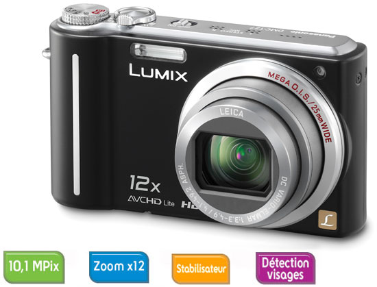 Panasonic Lumix DMC-TZ7 Noir État correct - 139,95 € Panasonic Lumix DMC-TZ7 Noir État correct reconditionné disponible sur Fnac