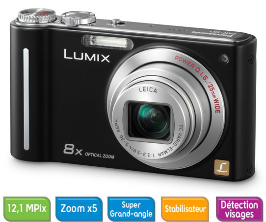 Panasonic Lumix DMC-ZX1 Noir État correct Panasonic reconditionné disponible sur Fnac