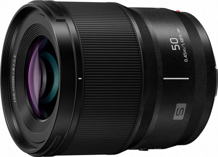 Panasonic Lumix S 50mm 1.8 noir Parfait état Panasonic reconditionné disponible sur Refurbed