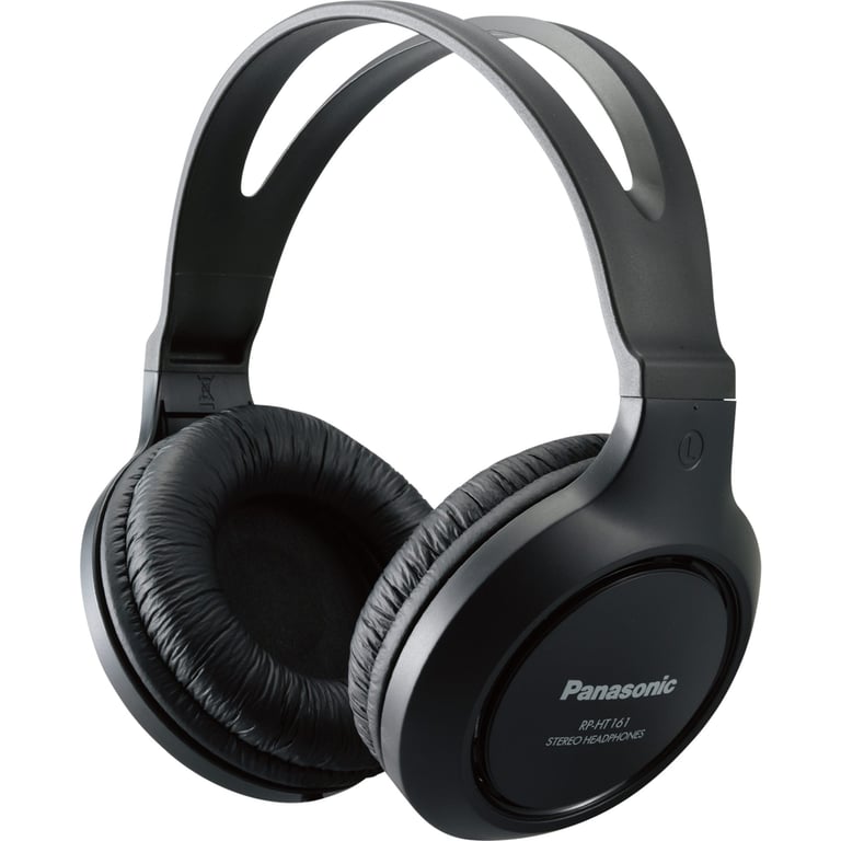 Panasonic RP-HT161 Casques Avec fil Arceau Musique Noir - Bon état Bon état Panasonic reconditionné disponible sur Pixmania