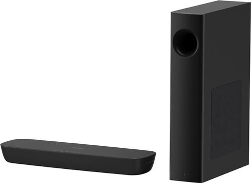 Panasonic SC-HTB250 - Système de barre audio - pour home cinéma - Canal 2.1 - sans fil - Bluetooth - 120 Watt (Totale) État correct Panasonic reconditionné disponible sur Fnac