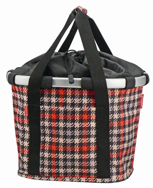 Panier KlickFix Bikebasket Pied de Poule Rouge État correct reconditionné disponible sur Fnac