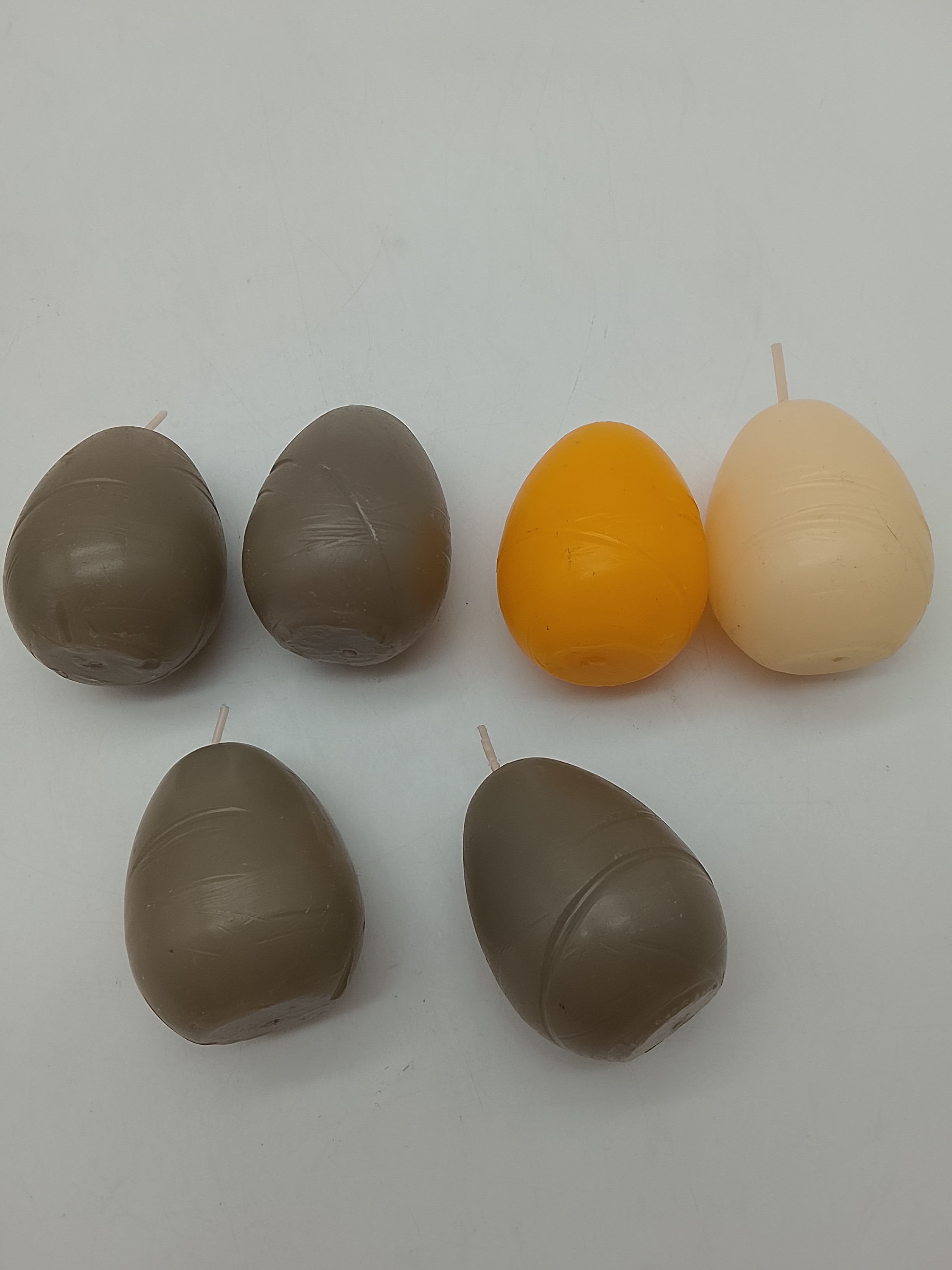 Voir photo 10 de Panier "Poule" en fer forgé avec 6 bougies œufs Panier "Poule" en fer forgé avec 6 bougies œufs Très bon état reconditionné photo 10