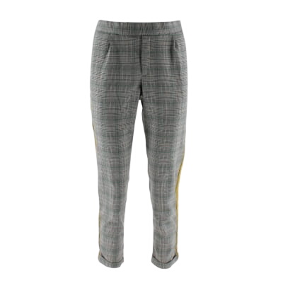 Acheter Pantalon à carreaux gris et noirs - Femme - Zara - Taille S Très bon état - 12,53 € Pantalon à carreaux gris et noirs - Femme - Zara - Taille S Très bon état reconditionné disponible sur Label Emmaüs