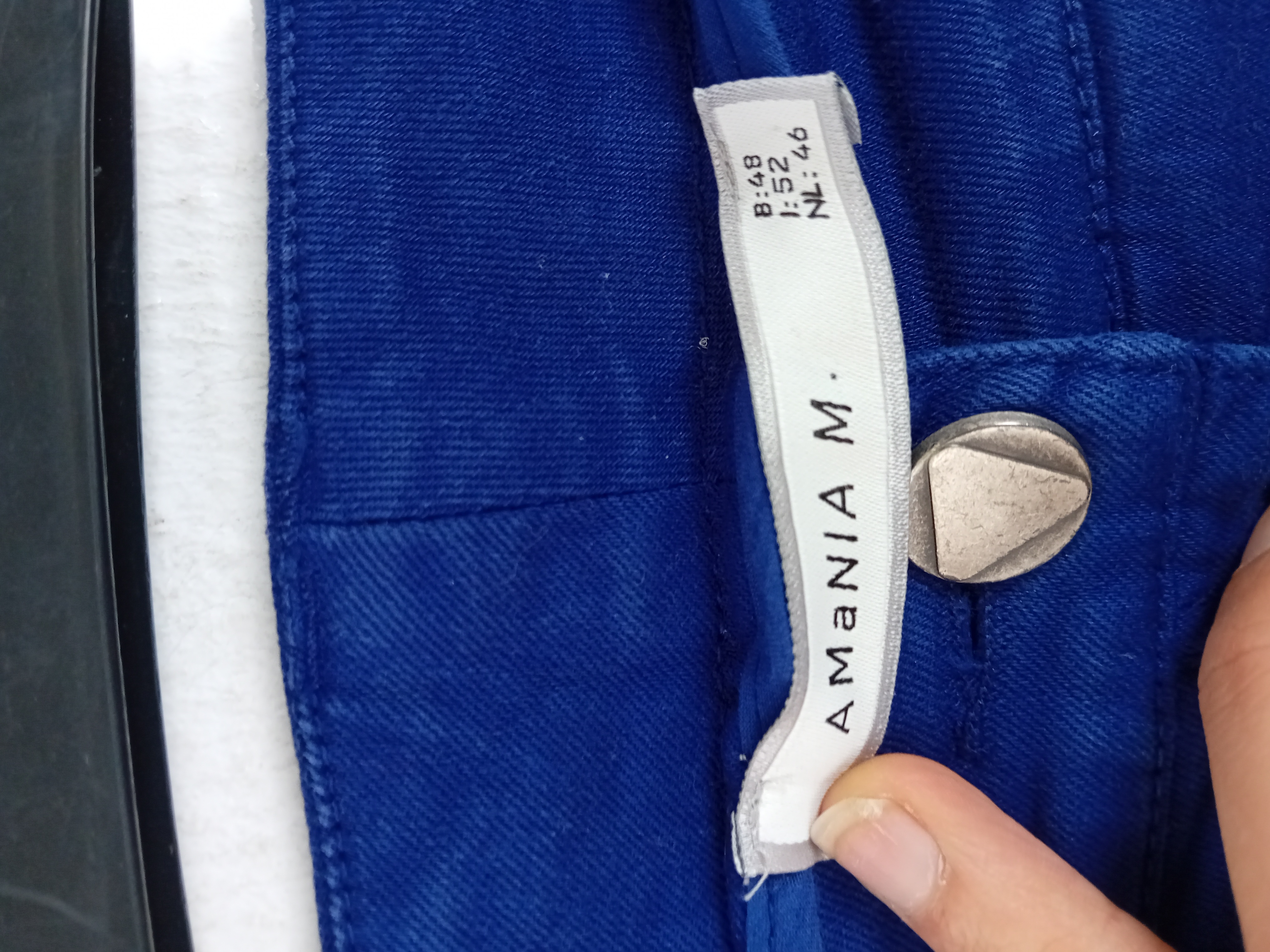 Voir photo 3 de Pantalon Bleu Amania M. Xxxl / 46 (T3707) Pantalon Bleu Amania M. Xxxl / 46 (T3707) Très bon état reconditionné photo 3