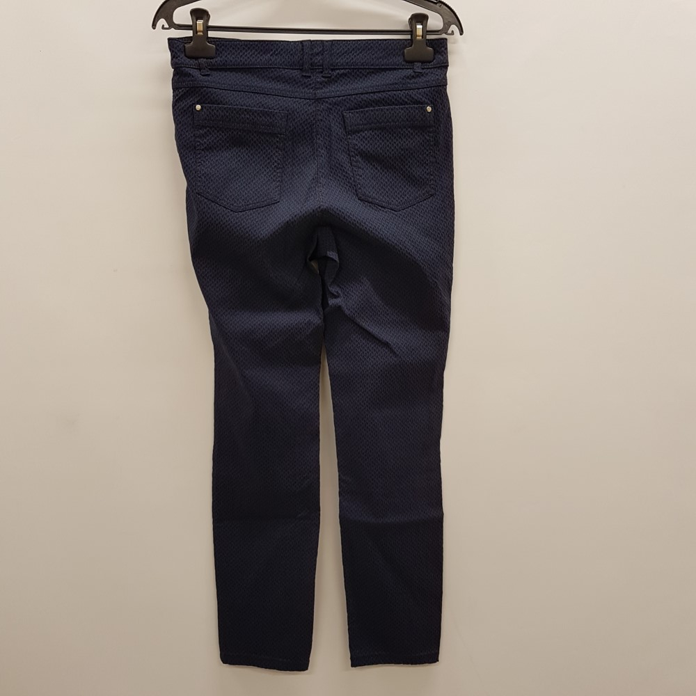 Voir photo 2 de Pantalon bleu et noir - CANDA - Taille 38 Pantalon bleu et noir - CANDA - Taille 38 Bon état reconditionné photo 2