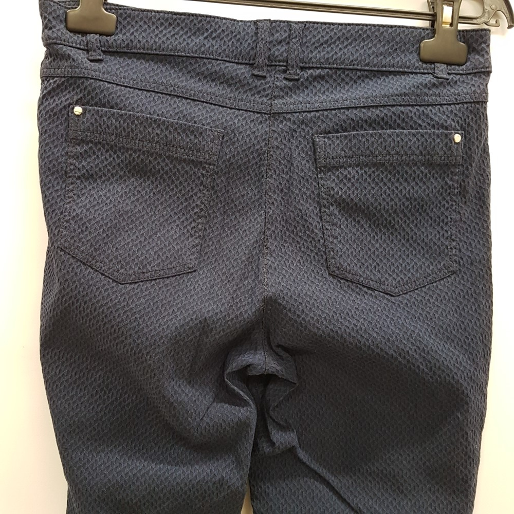 Voir photo 5 de Pantalon bleu et noir - CANDA - Taille 38 Pantalon bleu et noir - CANDA - Taille 38 Bon état reconditionné photo 5