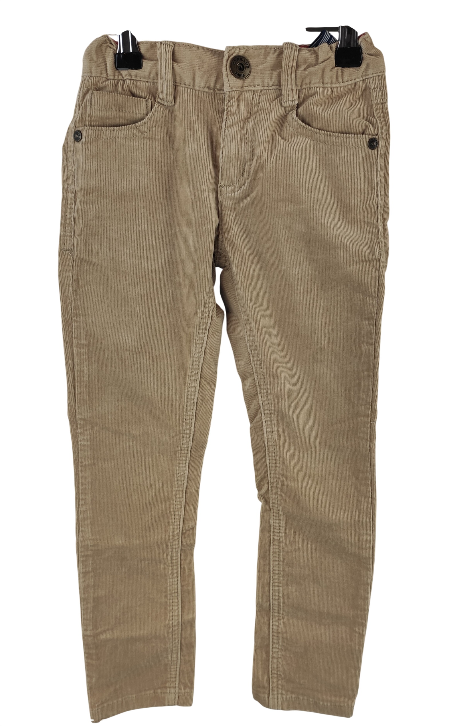 Acheter Pantalon droit en velours côtelé beige – CYRILLUS – 7 ans (122 cm) Très bon état - 10,50 € Pantalon droit en velours côtelé beige – CYRILLUS – 7 ans (122 cm) Très bon état reconditionné disponible sur Label Emmaüs
