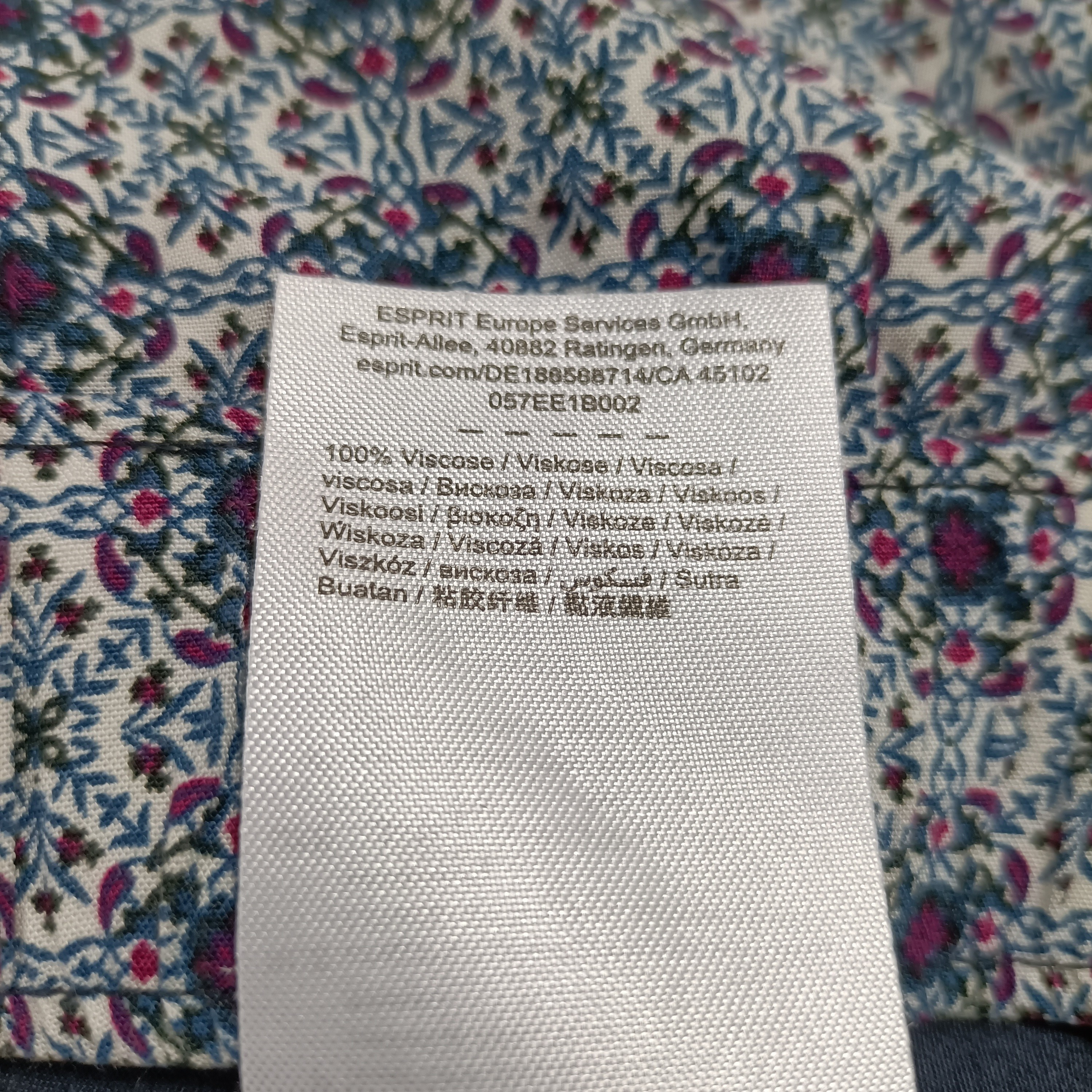 Voir photo 6 de Pantalon Esprit imprimé graphique taille 40 Pantalon Esprit imprimé graphique taille 40 Parfait état reconditionné photo 6