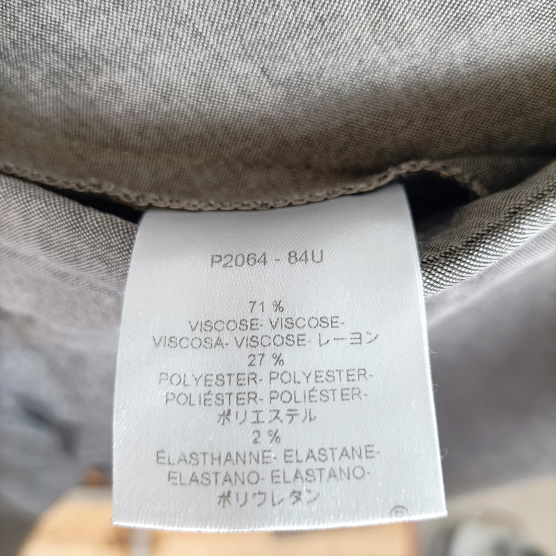 Voir photo 7 de Pantalon femme Caroll coupe droite gris chic taille 44 viscose polyester élasthanne Pantalon femme Caroll coupe droite gris chic taille 44 viscose polyester élasthanne Très bon état reconditionné photo 7