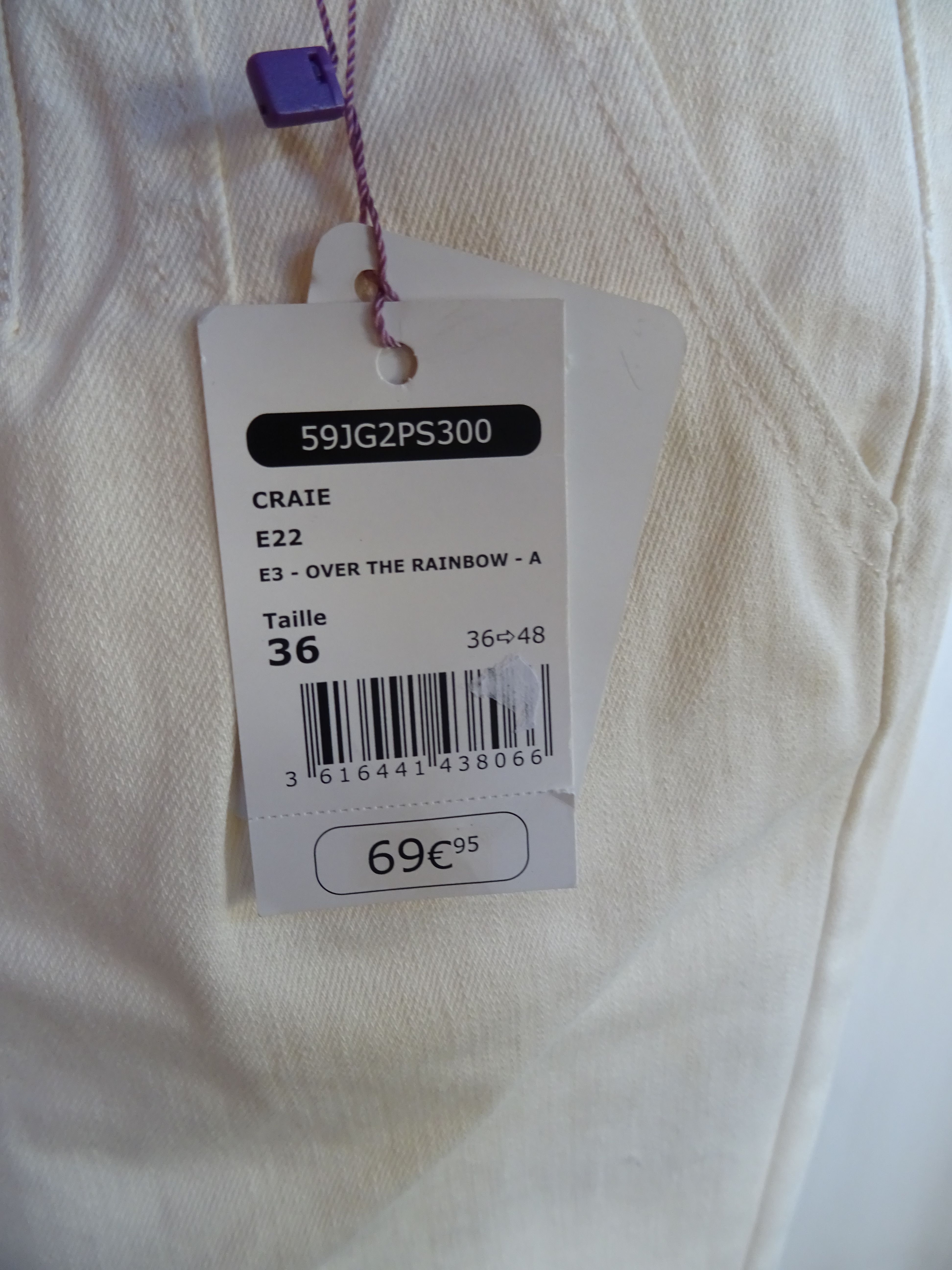 Voir photo 4 de Pantalon femme Julie Guerlande taille 36 Pantalon femme Julie Guerlande taille 36 Parfait état reconditionné photo 4