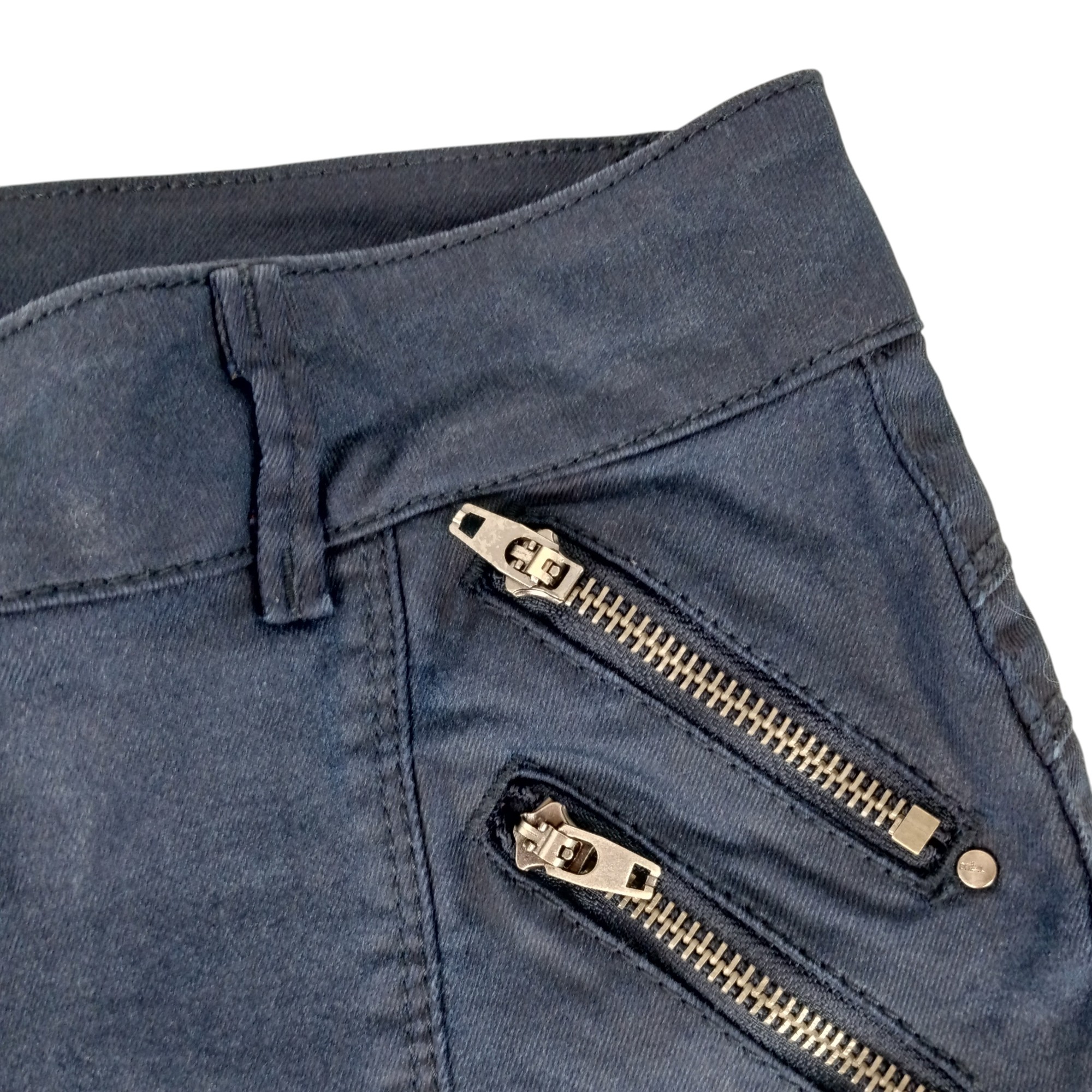 Voir photo 5 de Pantalon - femme - marque Bréal - coupe longue - couleur bleu marine - taille L (40) Pantalon - femme - marque Bréal - coupe longue - couleur bleu marine - taille L (40) Très bon état reconditionné photo 5