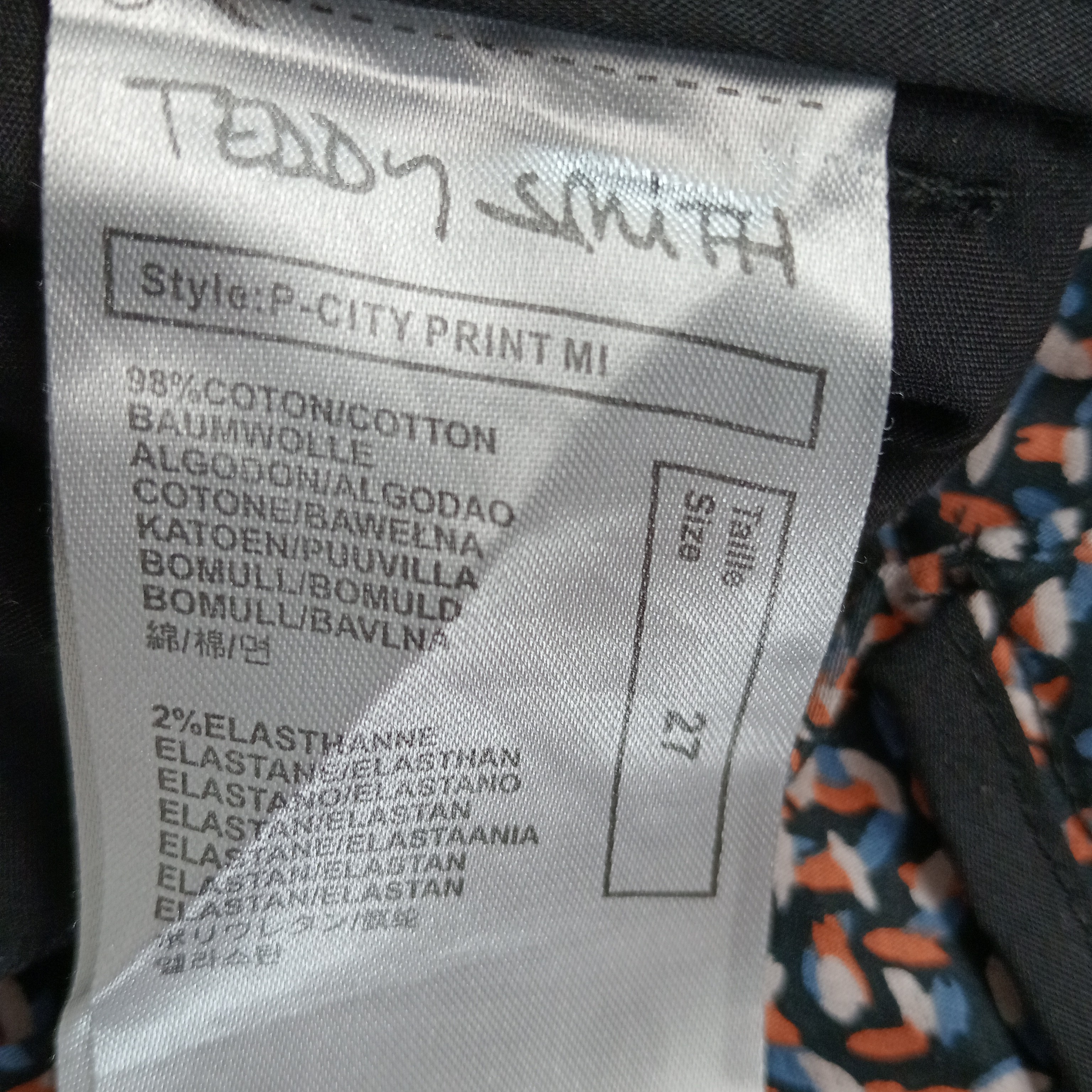 Voir photo 11 de Pantalon femme - marque Teddy Smith - coupe longue - couleur noir et bleu - taille M (37/38) Pantalon femme - marque Teddy Smith - coupe longue - couleur noir et bleu - taille M (37/38) Très bon état reconditionné photo 11