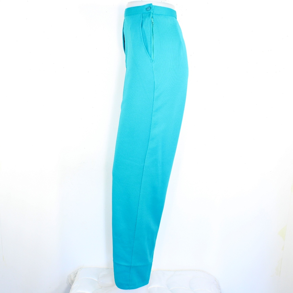 Voir photo 2 de Pantalon Femme Vert Vintage Taille Estimé 36 Pantalon Femme Vert Vintage Taille Estimé 36 Bon état reconditionné photo 2