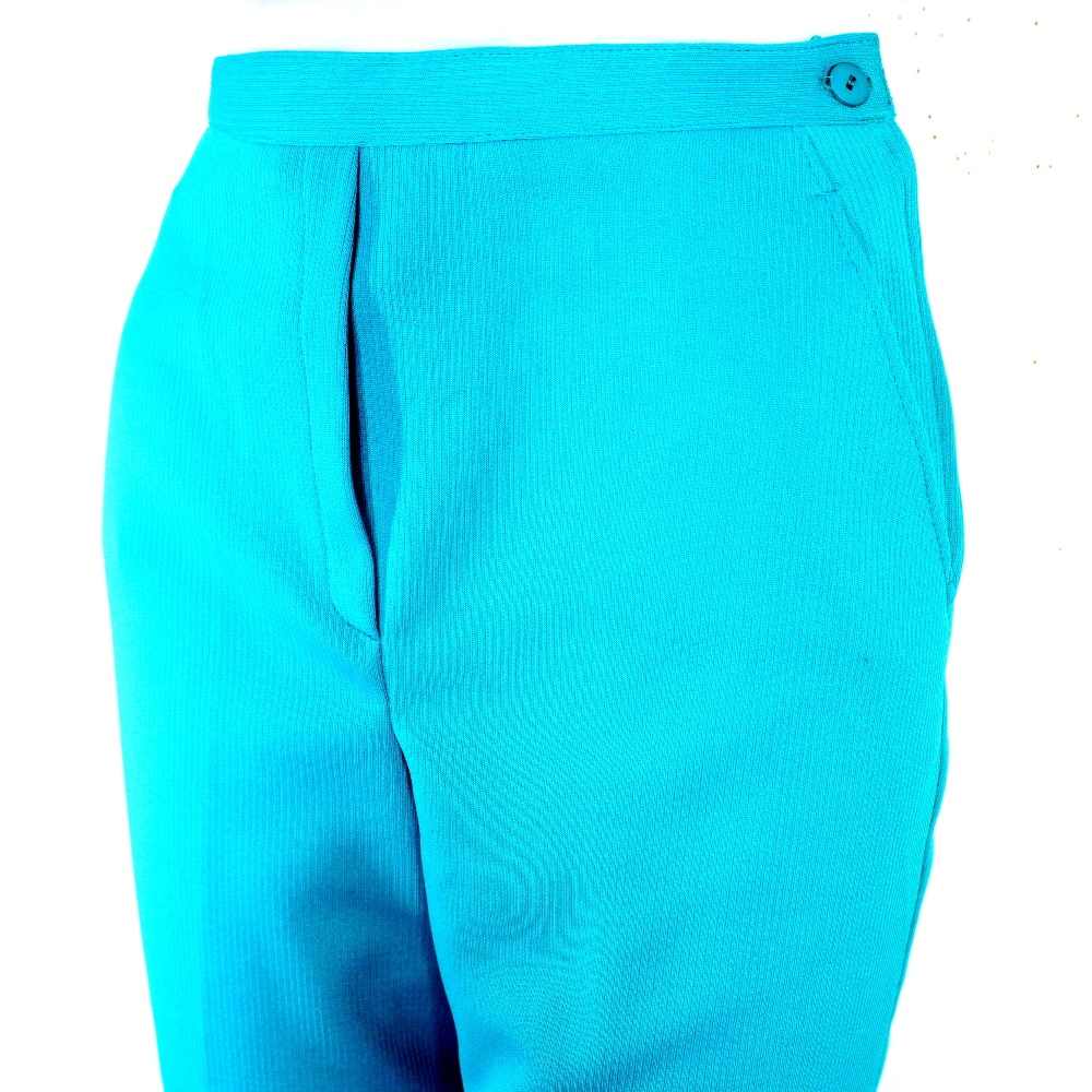 Voir photo 5 de Pantalon Femme Vert Vintage Taille Estimé 36 Pantalon Femme Vert Vintage Taille Estimé 36 Bon état reconditionné photo 5