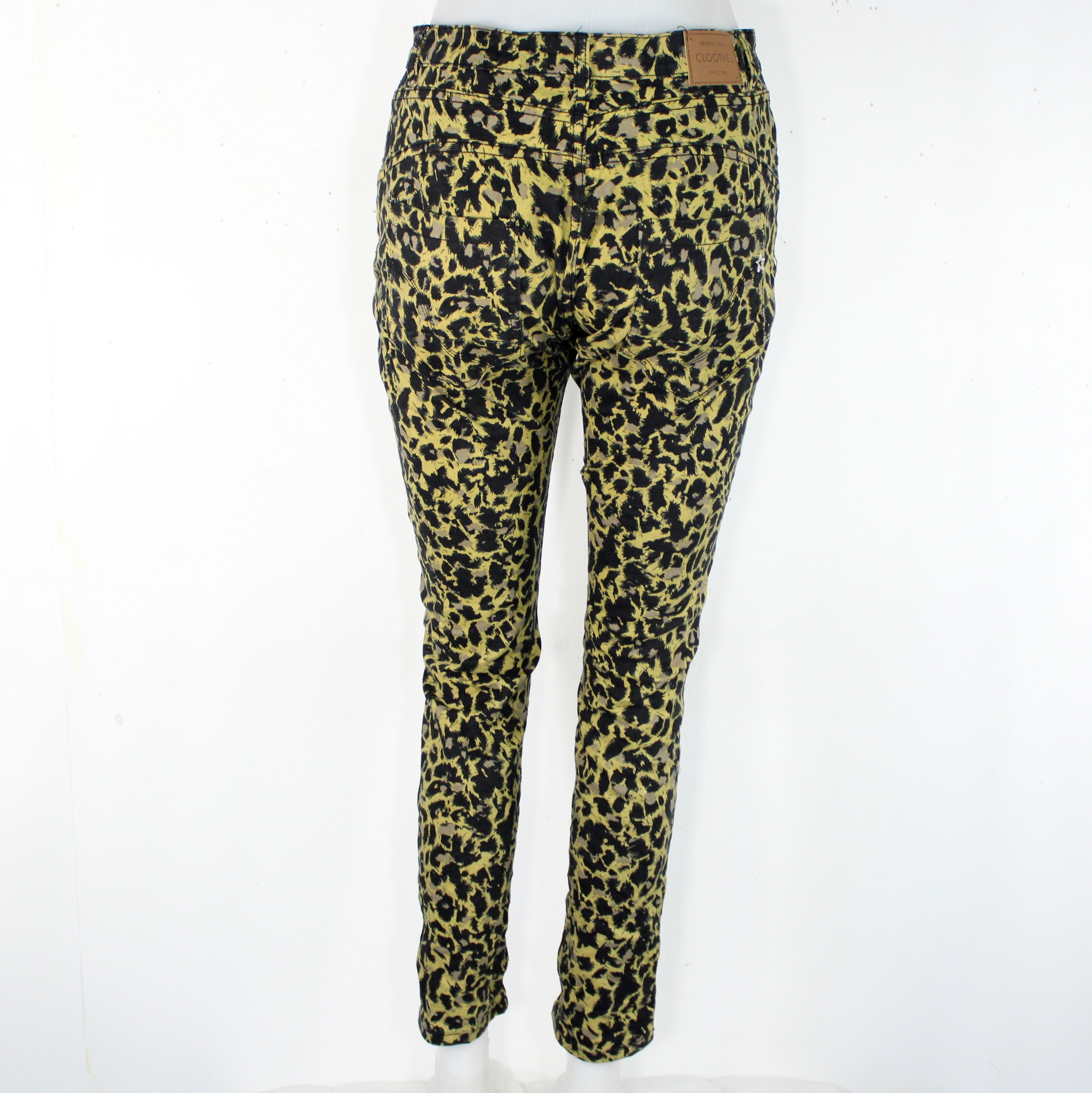 Voir photo 2 de Pantalon Noir & Moutarde Léopard CLOOTHERS Taille 38 Pantalon Noir & Moutarde Léopard CLOOTHERS Taille 38 Très bon état reconditionné photo 2