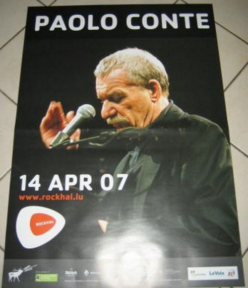 Paolo CONTE - 70x100 cm - AFFICHE / POSTER État correct N/A reconditionné disponible sur Fnac