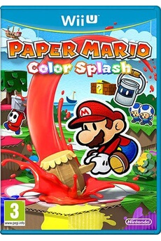 Paper Mario Color Splash Wii U Très bon état - 22,95 € Paper Mario Color Splash Wii U Très bon état Nintendo reconditionné disponible sur Darty