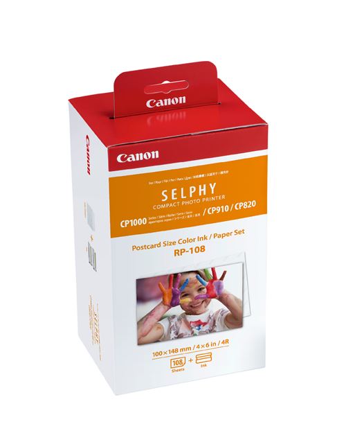 Papier Canon RP-108 10 x 15 Format Carte postale 108 feuilles État correct Canon reconditionné disponible sur Fnac