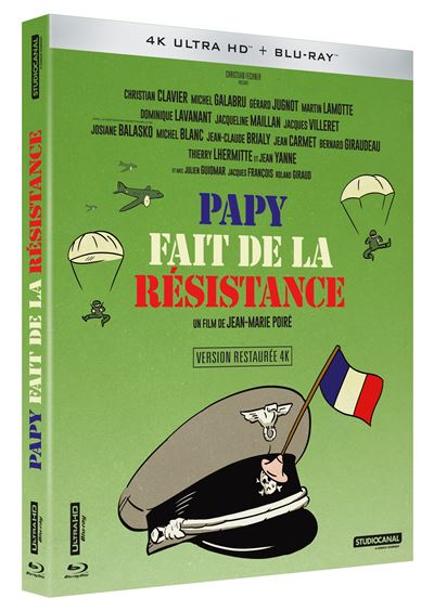 Papy fait de la résistance Blu-ray 4K Ultra HD État correct - 25,34 € Papy fait de la résistance Blu-ray 4K Ultra HD État correct reconditionné disponible sur Fnac