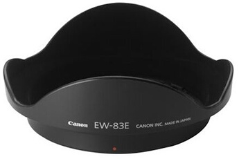 Pare-soleil EW-83E pour EF-S 10-22/3.5-4.5 ou EF 17-40mm F/4 L USM Bon état - 20,99 € Pare-soleil EW-83E pour EF-S 10-22/3.5-4.5 ou EF 17-40mm F/4 L USM Bon état Canon reconditionné disponible sur Darty