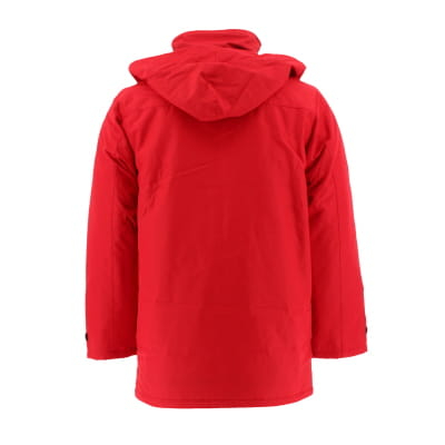 Voir photo 2 de Parka de travail rouge chaud matelassée - Homme - Balsan - Taille XS Parka de travail rouge chaud matelassée - Homme - Balsan - Taille XS Très bon état reconditionné photo 2