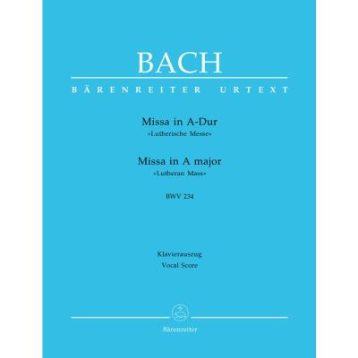 Partitions classique BARENREITER BACH J.S. - MESSE EN LA MAJEUR BWV 234 LUTHERISCHE MESSE - REDUCTION CHANT, PIANO Choeur et ensemble vocal État correct reconditionné disponible sur Fnac