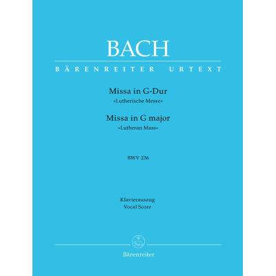Partitions classique BARENREITER BACH J.S. - MESSE EN SOL MAJEUR BWV 236, LUTHERAN MASS - CHANT, PIANO Choeur et ensemble vocal État correct reconditionné disponible sur Fnac