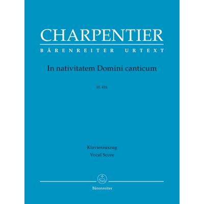 Partitions classique BARENREITER CHARPENTIER M. A. - IN NATIVITATEM DOMINI CANTICUM - REDUCTION PIANO Choeur et ensemble vocal État correct - 29,16 € Partitions classique BARENREITER CHARPENTIER M. A. - IN NATIVITATEM DOMINI CANTICUM - REDUCTION PIANO Choeur et ensemble vocal État correct reconditionné disponible sur Fnac