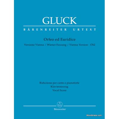 Partitions classique BARENREITER GLUCK C.W. - ORFEO ED EURIDICE - VIENNA VERSION 1762 - VOCAL SCORE Voix solo, piano État correct reconditionné disponible sur Fnac