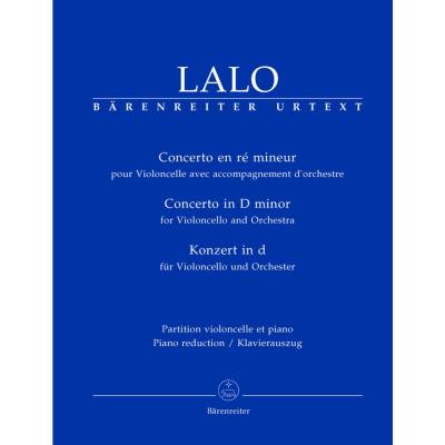 Partitions classique BARENREITER LALO EDOUARD - CONCERTO EN RE MINEUR - VIOLONCELLE, PIANO Violoncelle État correct reconditionné disponible sur Fnac