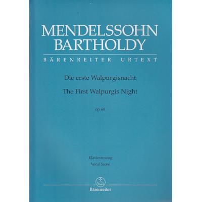 Partitions classique BARENREITER MENDELSSOHN - THE FIRST WALPURGIS NIGHT OP.60 - VOCAL SCORE Alto, piano État correct reconditionné disponible sur Fnac