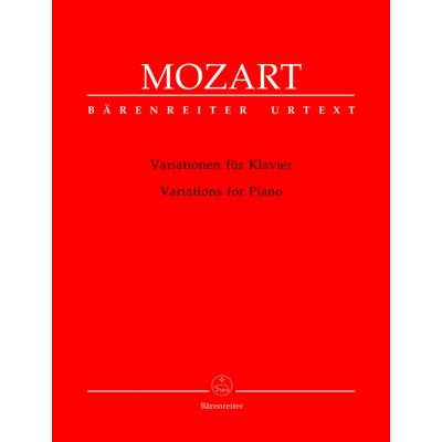 Partitions classique BARENREITER MOZART W. A. - VARIATIONEN FÜR KLAVIER Piano État correct reconditionné disponible sur Fnac