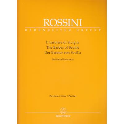 Partitions classique BARENREITER ROSSINI GIOACHINO - IL BARBIERE DI SIVIGLIA (OUVERTURE) - CONDUCTEUR Ensemble mixte État correct reconditionné disponible sur Fnac