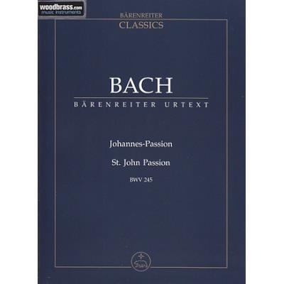 Partitions classique BARENREITER TASCHENPARTITUREN BACH J.S. - PASSION SELON ST JEAN BWV 245 - CONDUCTEUR POCHE Choeur et ensemble vocal État correct reconditionné disponible sur Fnac