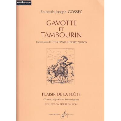 Partitions classique BILLAUDOT GOSSEC F.J. - GAVOTTE ET TAMBOURIN - FLUTE ET PIANO Flûte traversière État correct reconditionné disponible sur Fnac